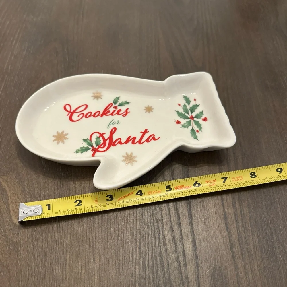 Lenox Holiday Christmas Cookies For Santa Plate‎ Only